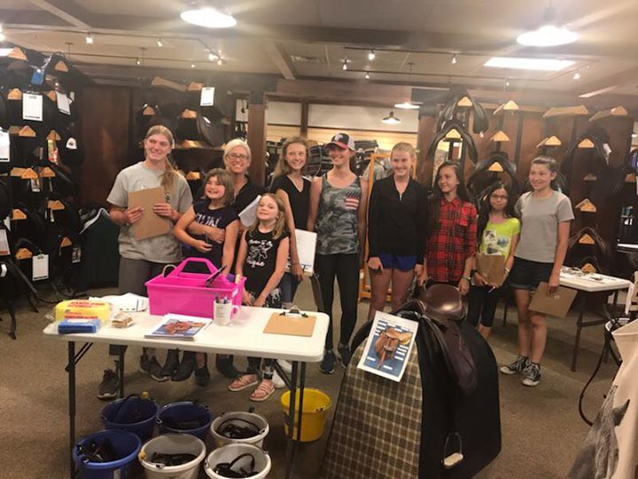 THANK YOU Dover for being such an amazing host! Pine Ridge Pony Club and Arapahoe Hunt Pony Club join together for an unmounted lesson at Dover Saddlery - Parker, CO